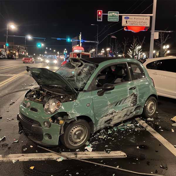 Fiat collision in Columbus, Ohio