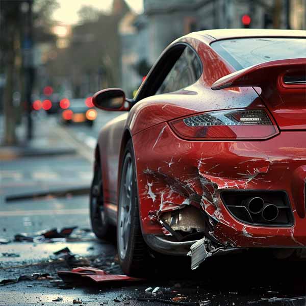 Porsche collision in Columbus, Ohio